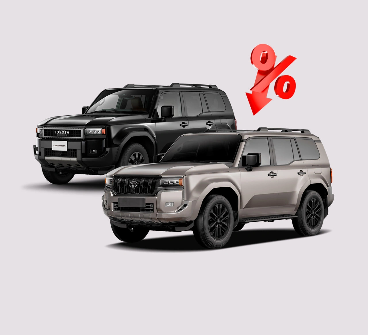 Спецпредложение на автомобили Land Cruiser Prado: Prestige D1 и D3